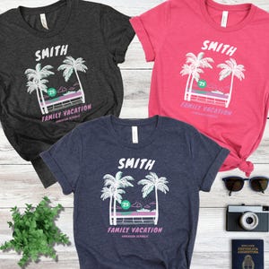 Custom Family Vacation Shirt 2025: Personalized Group Trip Tees