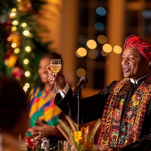 Discorso di matrimonio multiculturale / brindisi caraibico, africano o culturale / tradizionale