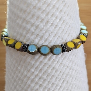 Stretch Bracelet | Czech Glass