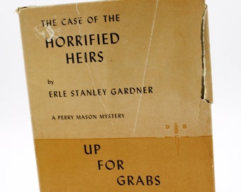 Perry Mason, 'The Case of the Horrified Heirs', By Erle Stanley Gardner, Hardback, Perry Mason, Della Street, Bertha Cool, Donald Lam