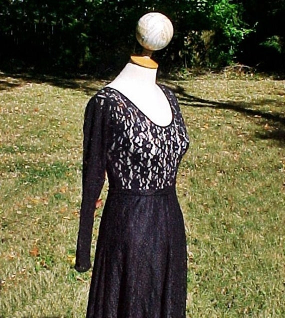 Black Ballroom Skirt-Midnight