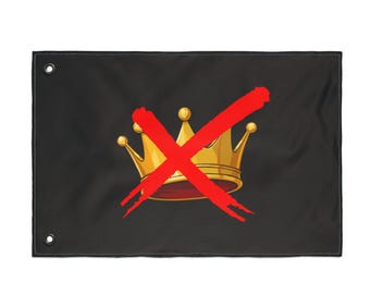 No Kings Double Sided Flag