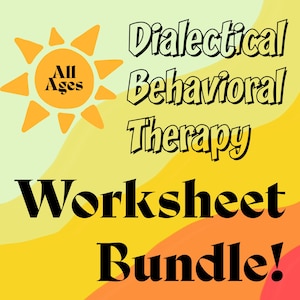 All Original DBT Worksheet Bundle!