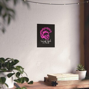Social Work is Punk Poster