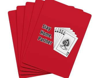 Tarjetas de Euchre "Compañero de Casa"