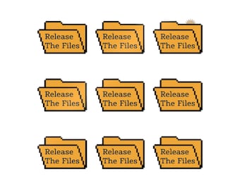 Release the Files Sticker, Anti-Trump, Work From Home