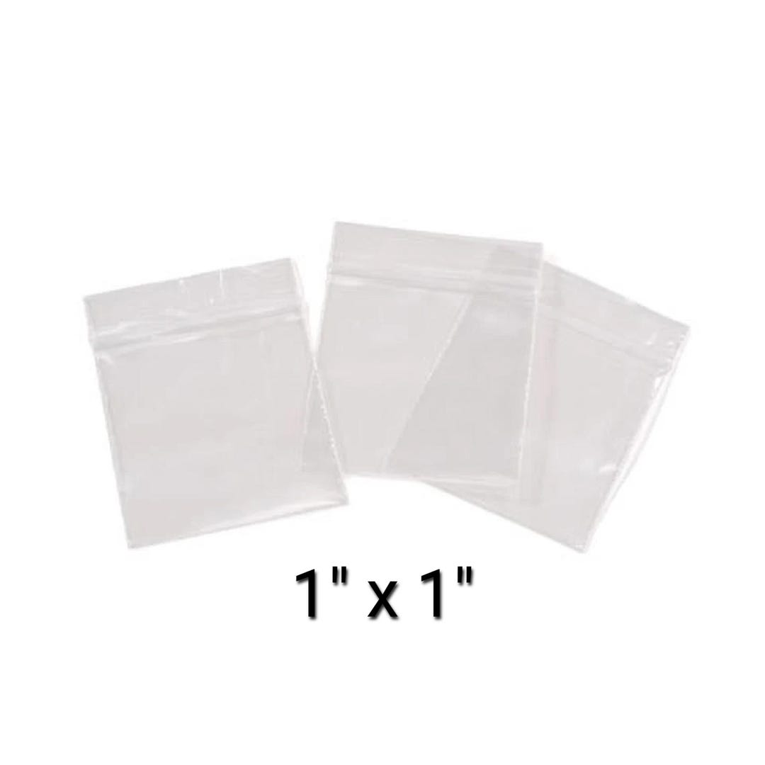 TINY 1"x 1" Reclosable Plastic Bags, Small Bags, 100 Piece Package — free download