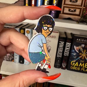 Tina Belcher Twerking Sticker – Bob’s Burgers Inspired Funny Waterproof Vinyl Decal
