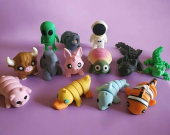 Multi pack. Surprise Grab Bag. Mini Fidgets. Stress Relief. Sensory Animals and more!. Collectibles.