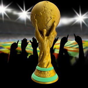 Life-Size World Cup Trophy – Premium 3D Printed Replica for Display or Events