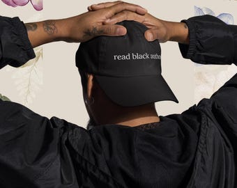 Baseballpet Read Black Authors – leesgrage hoed, literaire merchandise, cadeau boekenliefhebber