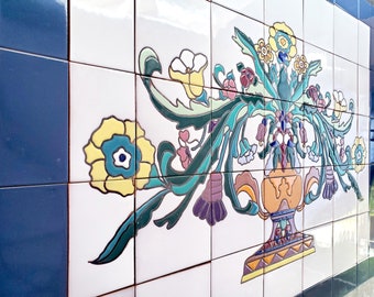 Tree of Life Tile Mural (Small) ~ Perfect for Your Small Niche Indoors and Out ~ Tile Murals for Kitchens