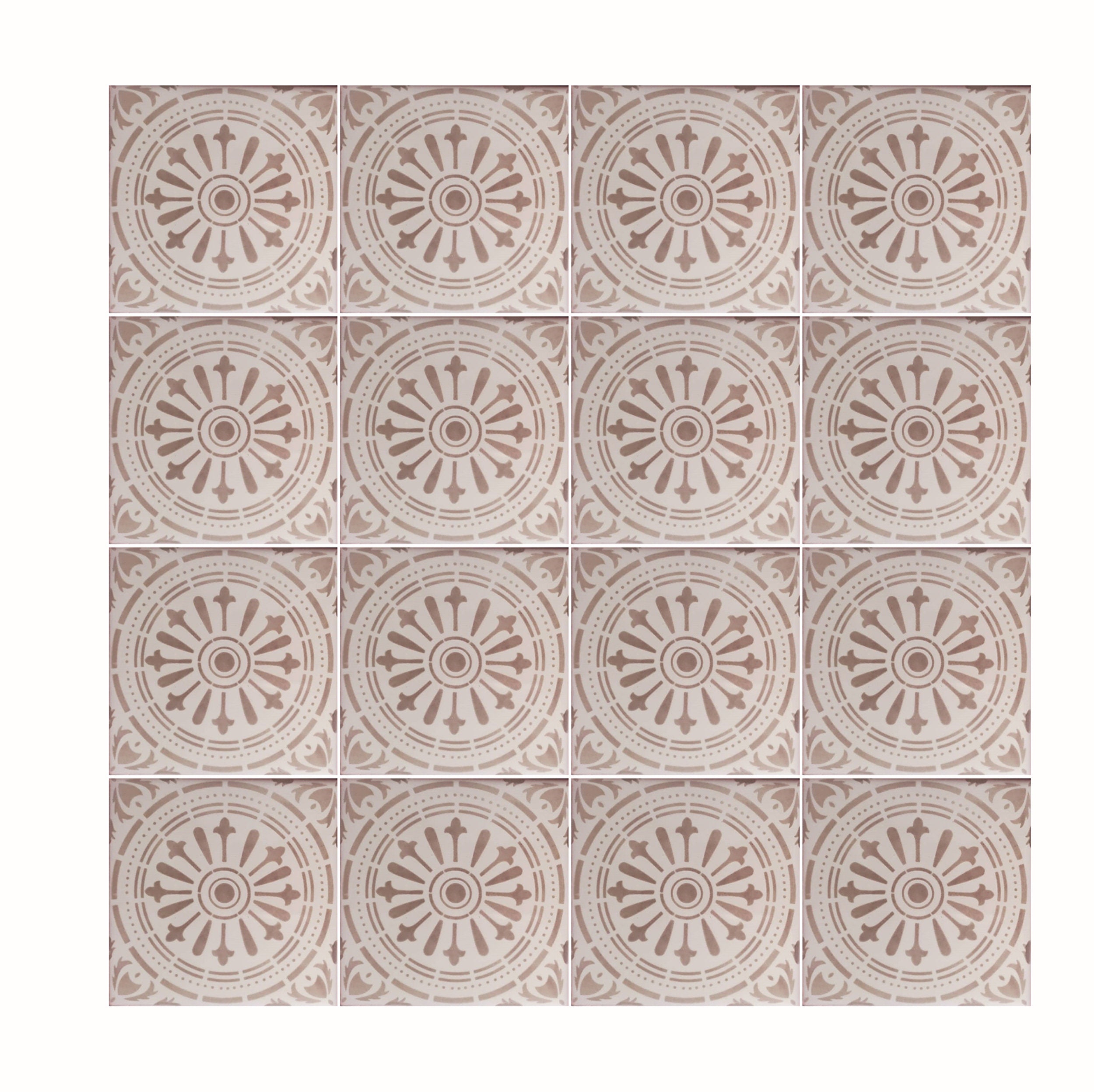 Handpainted Ceramic Tile: Modern Kitchen Backsplash, Stair Risers (6x6 ...