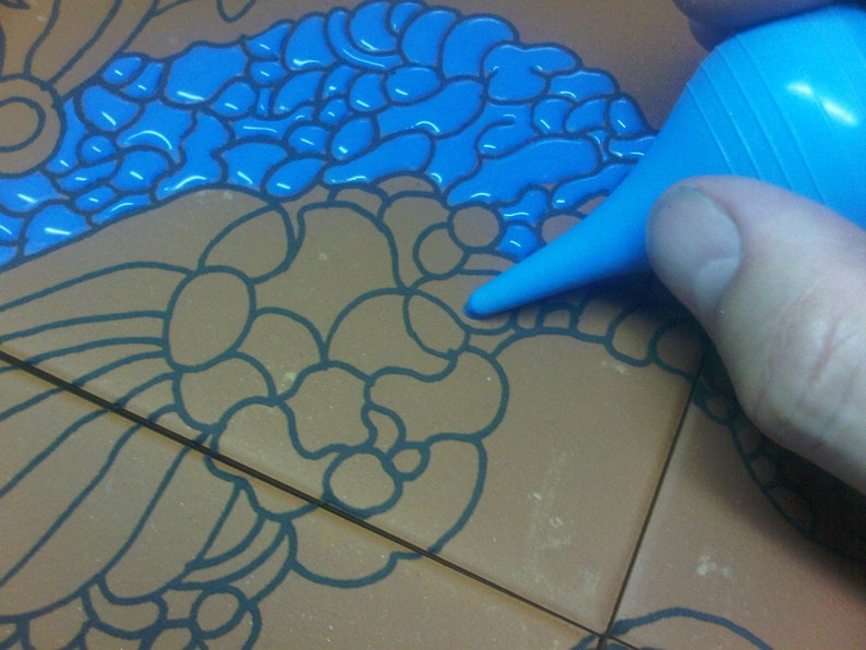 Tile Mural for Ourdoors Large Our California Spanish Tile image 7