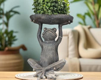Large Stone Frog Statue - Japanese Garden Decor & Lucky Charm - Etsy