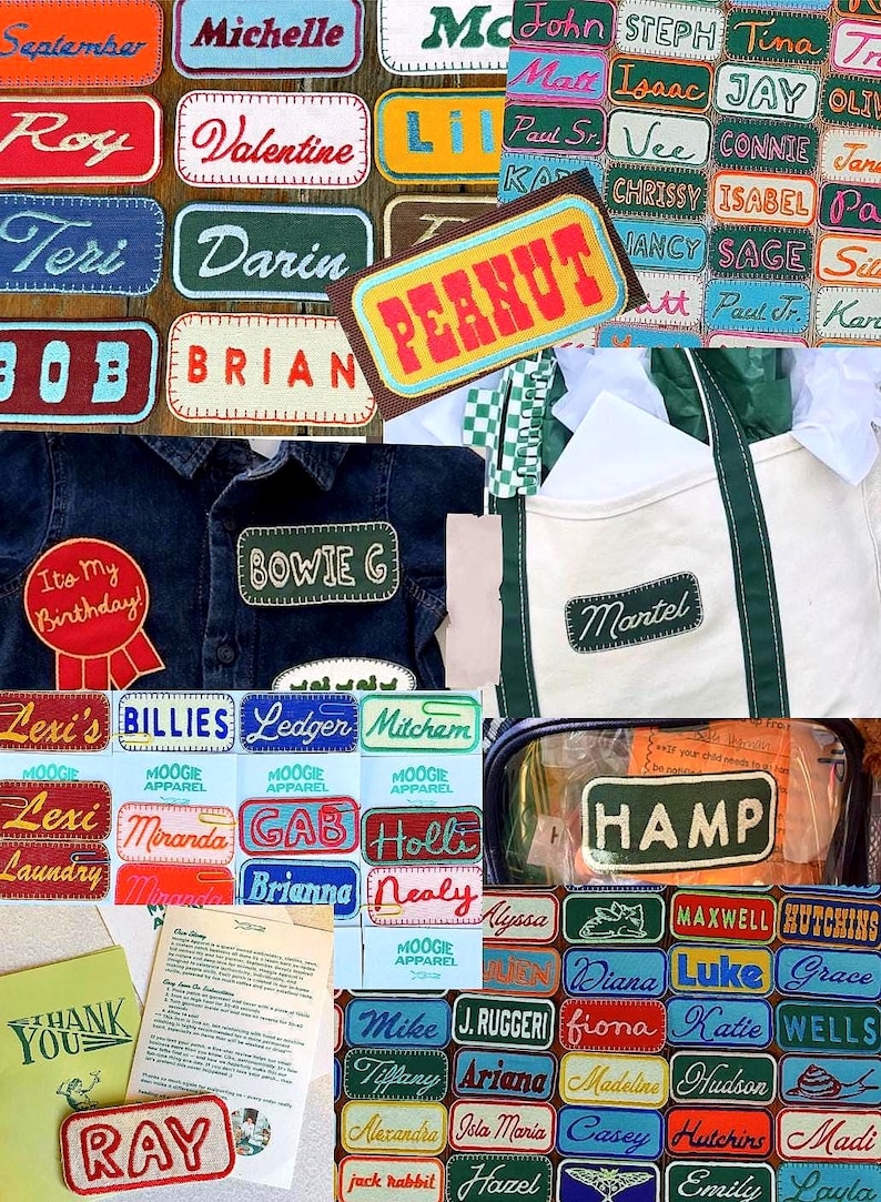 custom name patch | 2 x 4 inch image 2
