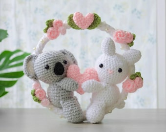 Custom Character Crochet Loveable Wreath – Personalized Handmade Home Decor