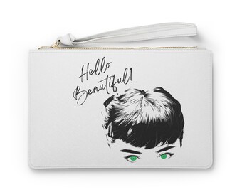 Hello Beautiful WristSling Clutch