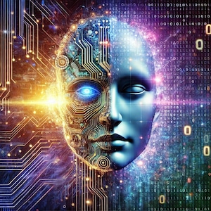 Futuristic AI Art | Digital Conceptual Art | Sci-Fi AI Prints | Instant Download