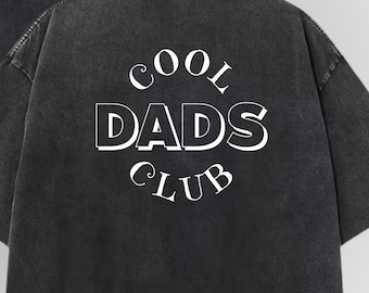 Maglietta Comfort Colors® Cool Dads Club, regalo per neo-papà, maglietta per il futuro papà, maglietta per rivelare la gravidanza del papà, annuncio per la famiglia