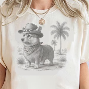 Corgi T-Shirt • Funny Dog Lover Tee • Cute Corgi Graphic Shirt • Corgi Mom Gift • Corgi Dad Tee • Soft Cotton Unisex Dog Shirt Retro T-Shirt