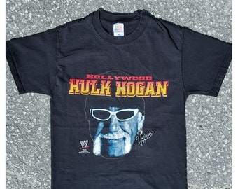 Vtg 2002 WWE Hollywood Hulk Hulk Hogan T-Shirt Size (M)