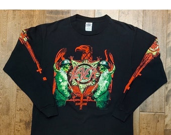 Vintage 90s SLAYER Seasons in the Abyss 1991 Concert Tour
