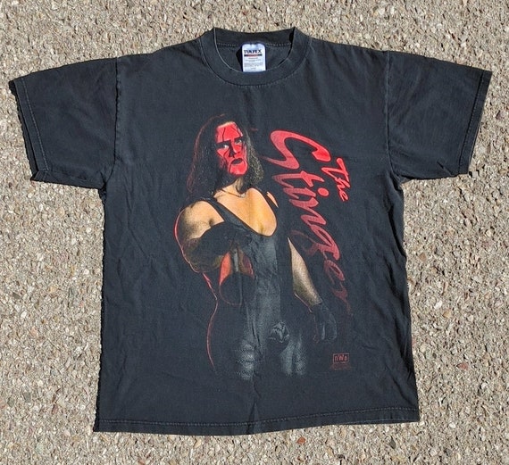 Vtg 1998 WCW NWO Sting Tultex T-Shirt Size (L) - image 6