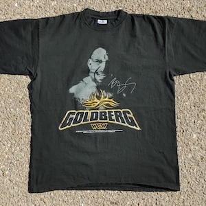 VTG 1998 WCW Goldberg All Sport T-Shirt Größe (XL)
