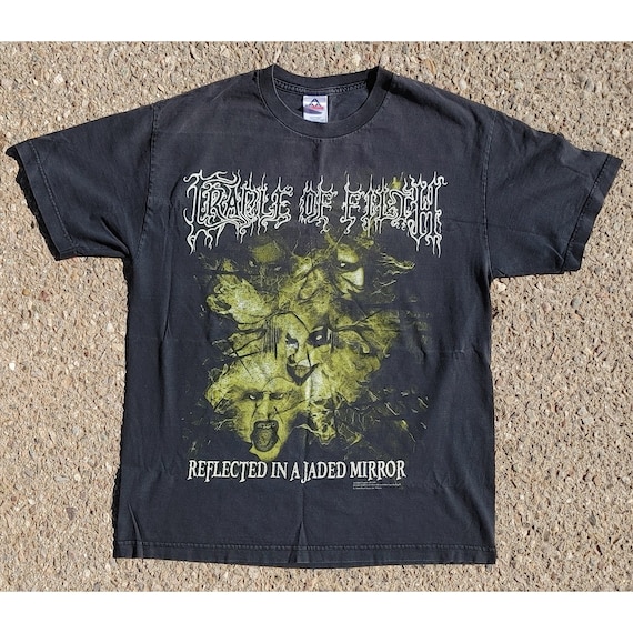 Vtg 2004 Cradle of Filth Reflected in a jaded mir… - image 1