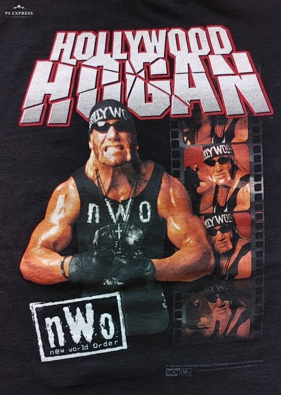 Vtg 1998 WCW NWO Hollywood Hogan Tultex Made in C… - image 3