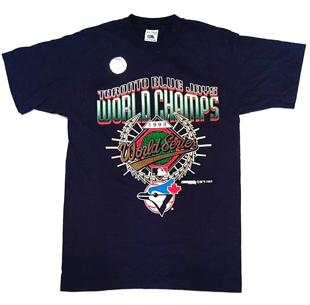 トロント・ブルージェイズ 黄金期 1993年 ワールドチャンピオンＴシャツMLB トロント・ブルージェイズ 黄金期 1993年 ワールドチャンピオン