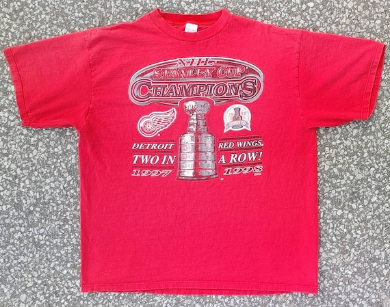 Vtg 1998 NHL Detroit Red Wings Stanley Cup Champs… - image 1