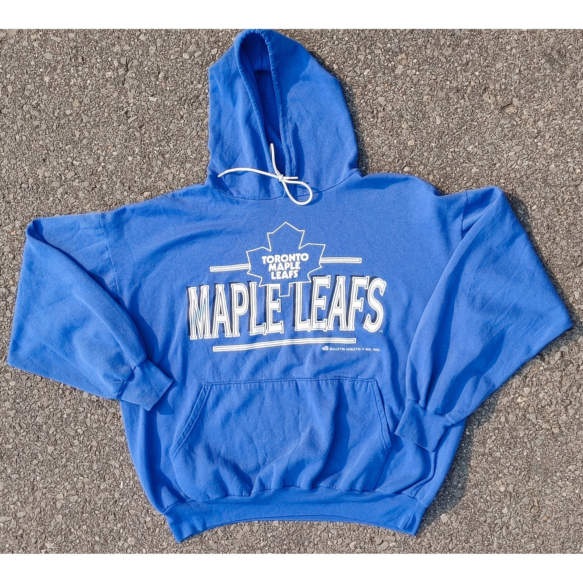 Vtg 1992 NHL Toronto Maple Leafs Made in Canada Hoodie - Etsy