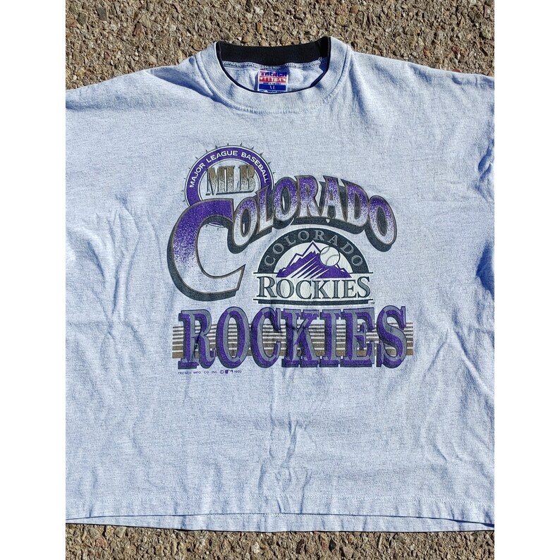 Maillot De Baseball Vintage Colorado Rockies Années 90 - Taille 2XL, Marque Majestic - État Comme Neuf