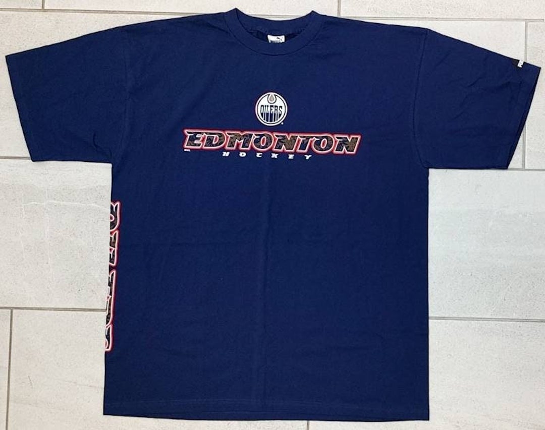Edmonton Oilers vintage oil logo Active T-Shirt for Sale by