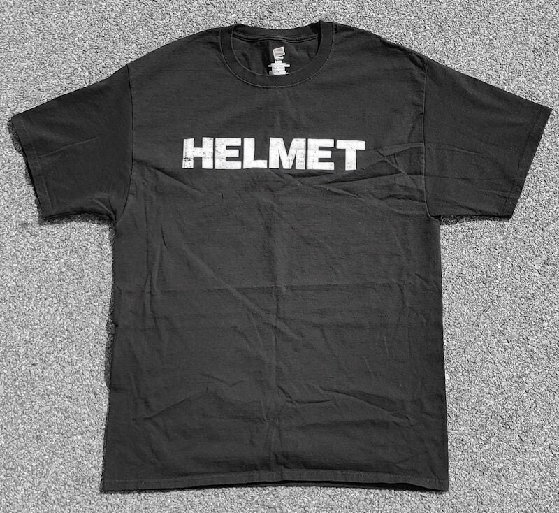 Vintage Helmet Band Shirt - Etsy Vintage Helmet Band Shirt - Etsy