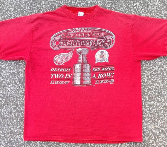 Vtg 1998 NHL Detroit Red Wings Stanley Cup Champs… - image 3