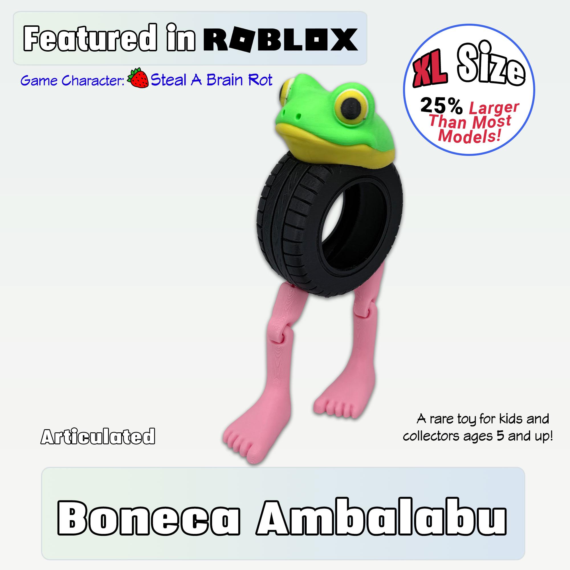 Boneca Ambalabu | Roblox - Brain Rot (XL Size) - Etsy