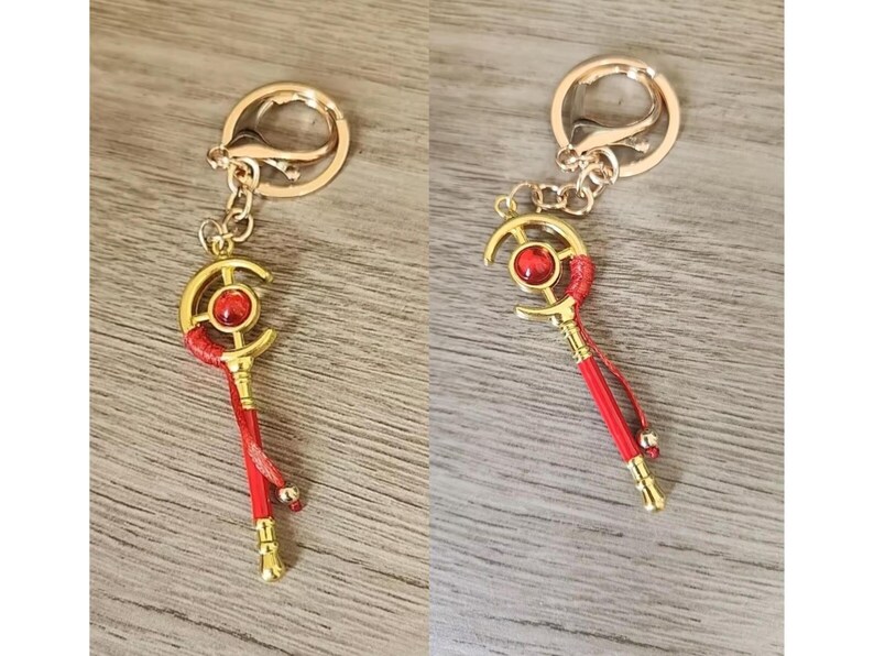 Frieren Magic Anime Keychain, Cute Cosplay Hanging Keychain Anime, Anime Lover Gift