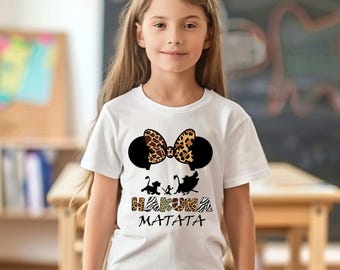 Disney Animal Kingdom Kids Shirts, Hakuna Matata Kids Sweatshirt, Animal Kingdom Matching Shirts, Safari Minnie Mickey Shirts, Safari Shirts