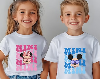 Mickey And Minnie Family Matching T-Shirt, Mickey Dada Shirt, Minnie Mama Shirt, Disney Minnie Baby Bodysuit, Mickey Toddler T-Shirt
