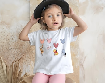 Winnie The Pooh and Friends Shirt, Winnie The Pooh Baby Bodysuit, Pooh Balloons Kids Shirt, Disney Pooh Kids Sweatshirt, Pooh Bear T-Shirt