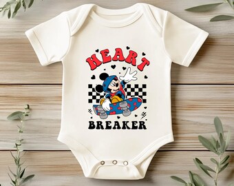 Camiseta de Mickey Minnie Skateboard, camiseta de Mickey para niños, camiseta de Minnie para niños, body de bebé Disney, sudadera de Mickey Minnie Disney Skateboarding