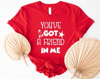 You've Got A Friend In Me Kids Shirt, Disney Baby Bodysuit, Disneyworld Shirt, Disney Toy Story Vacation Shirt, Family Disney T-Shirt