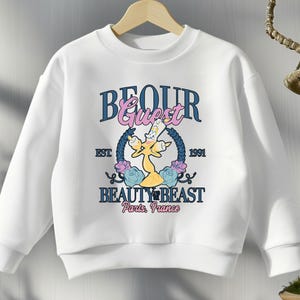 Lumiere Be Our Guest Shirt, Beauty And The Beast Characters Kids Sweatshirt, Disney Family Trip Shirt, Disney Vacation Shirt, Disney T-Shirt