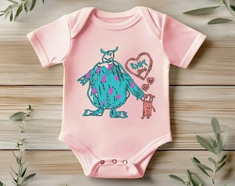 Camisetas vintage de monstruos de Disney, camisetas infantiles de Monsters University, Disney Best Friends