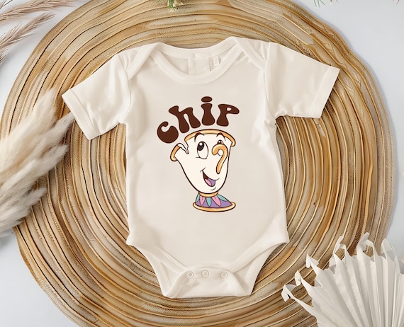 Disney Beauty and the Beast Chip T-shirt, Disney Beauty and the