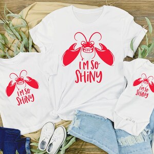 Disney Moana Shiny Kids Shirt, Moana Shiny Funny T-Shirt, Disney Moana Baby Bodysuit, Disney Women Shirt, Moana Family Matching T-Shirts image 4