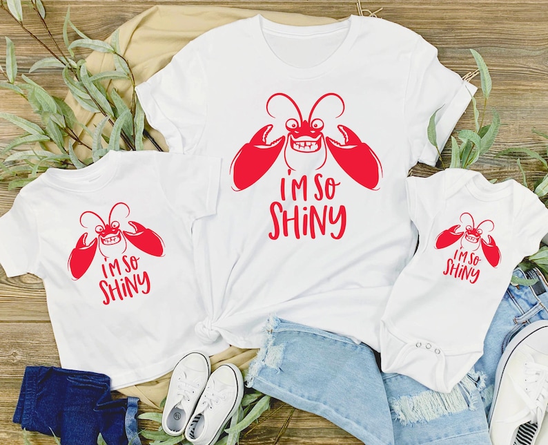 Disney Moana Shiny Kids Shirt, Moana Shiny Funny T-Shirt, Disney Moana Baby Bodysuit, Disney Women Shirt, Moana Family Matching T-Shirts image 4